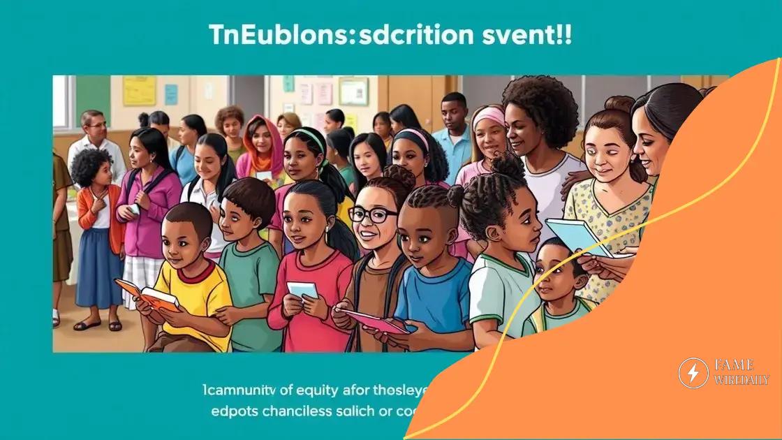 Impact of education equity on communities