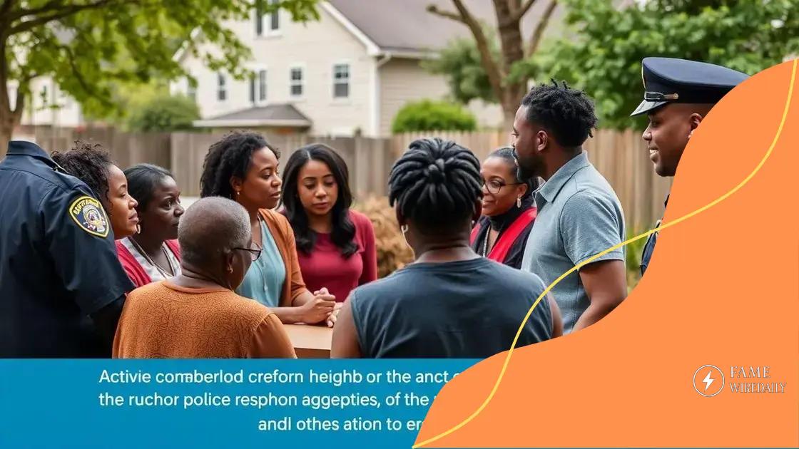 The role of community input in shaping reforms