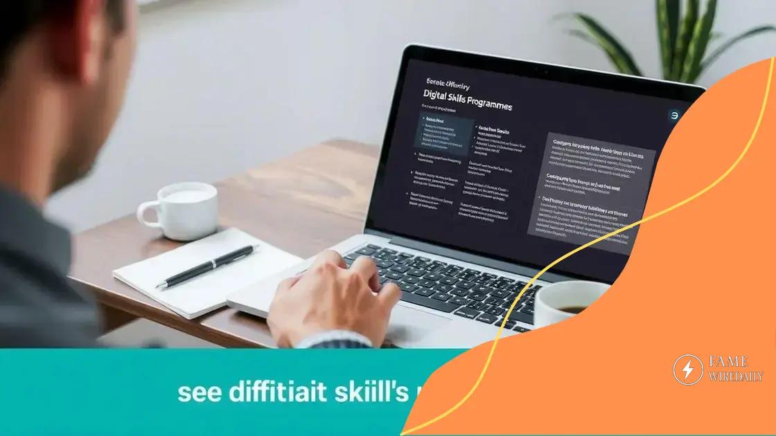 How to choose the right digital skills programme